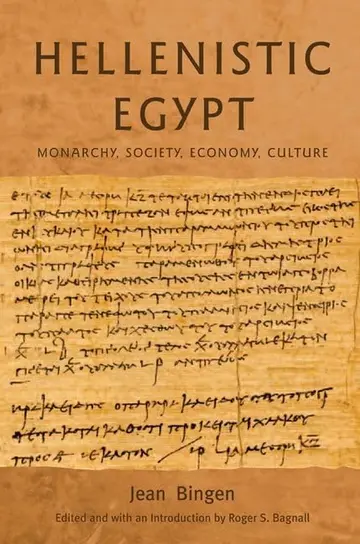 Cover of Hellenistic Egypt