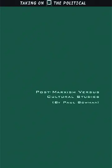 Cover of Post-Marxism Versus Cultural Studies