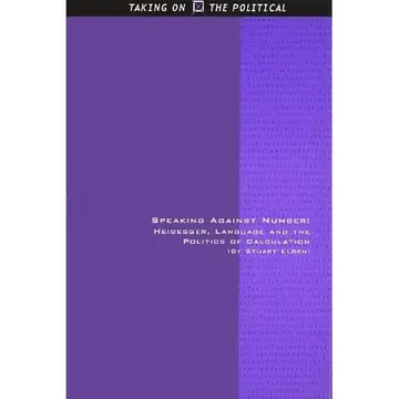 Cover of Speaking Against Number
