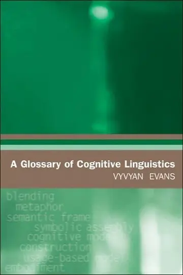 Cover of A Glossary of Congnitive Linguistics