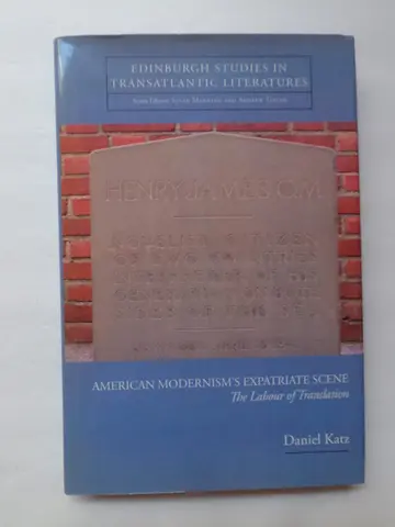 Cover of American Modernism's Expatriate Scene