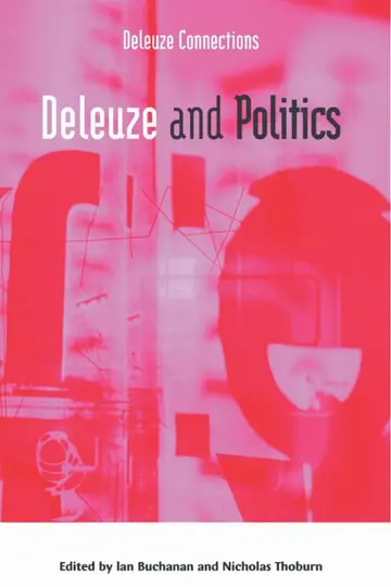 Cover of Deleuze and Politics