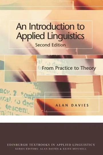 Cover of An Introduction to Applied Linguistics