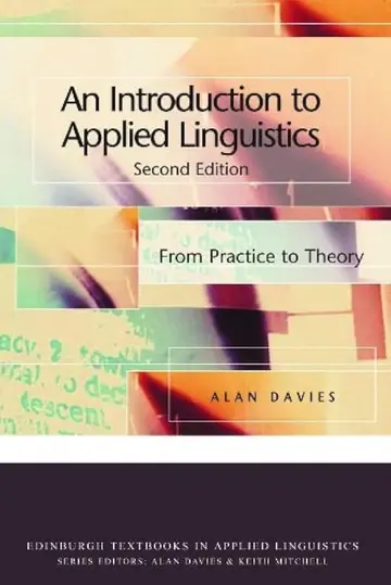 Cover of An Introduction to Applied Linguistics
