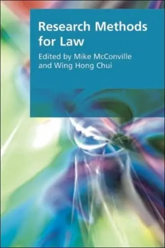 Cover of Research Methods for Law