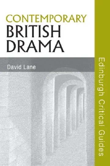 Cover of Contemporary British Drama