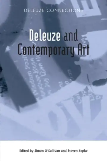 Cover of Deleuze and Contemporary Art