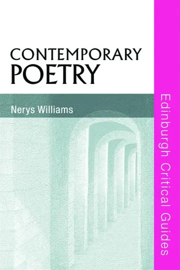 Cover of Contemporary Poetry