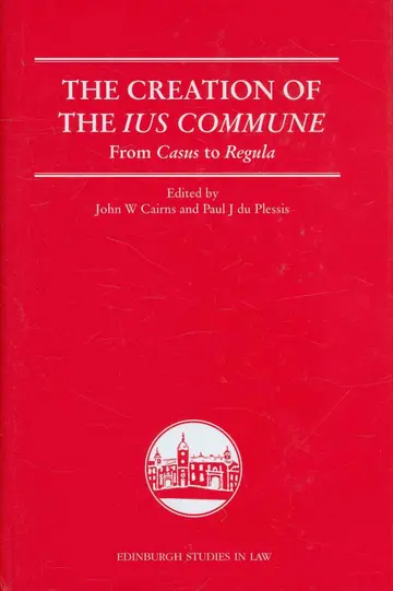 Cover of The Creation of the IUS Commune