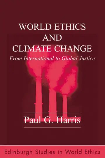 Cover of World Ethics and Climate Change