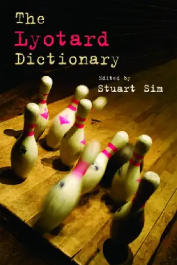 Cover of The Lyotard Dictionary
