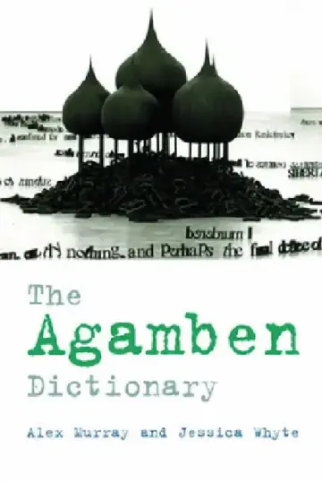 Cover of The Agamben Dictionary