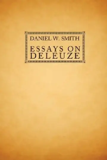 Cover of Essays on Deleuze