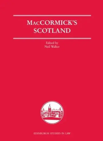 Cover of Maccormick's Scotland