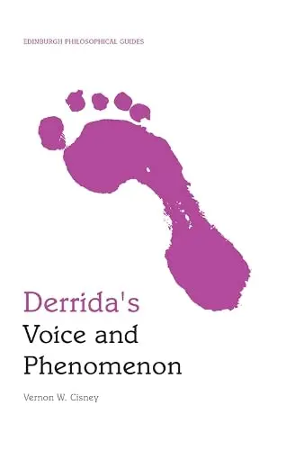 Cover of Derrida's Voice and Phenomenon