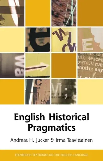 Cover of English Historical Pragmatics
