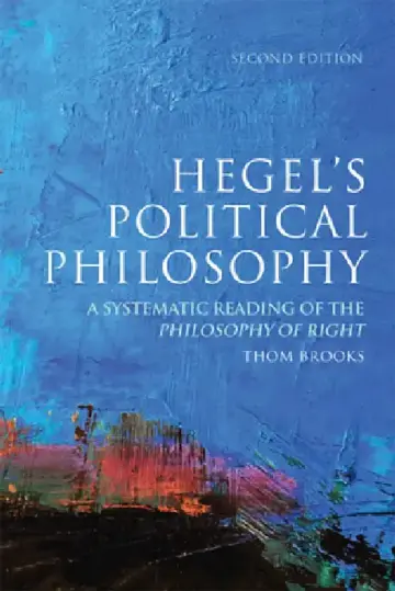 Cover of Hegel's Political Philosophy
