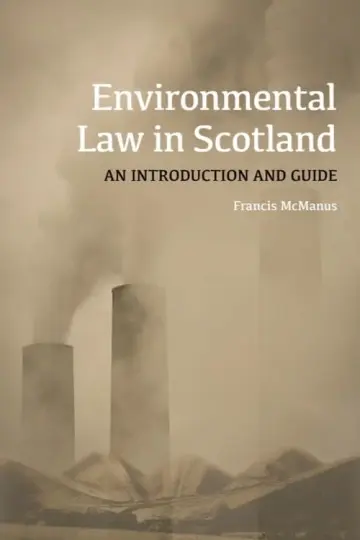 Cover of Environmental Law in Scotland