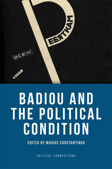 Cover of Badiou and the Political Condition