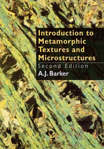 Cover of Introduction to Metamorphic Textures and Microstructures