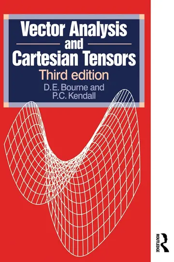 Cover of Vector Analysis and Cartesian Tensors, Third edition