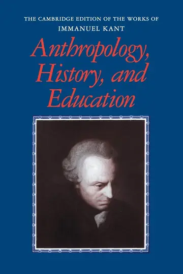 Cover of Anthropology, History and Education