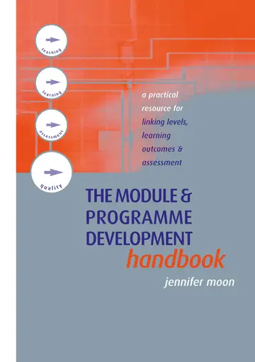 Cover of The Module and Programme Development Handbook