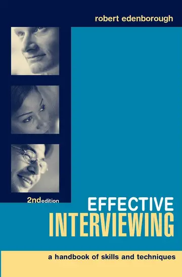 Cover of Effective Interviewing