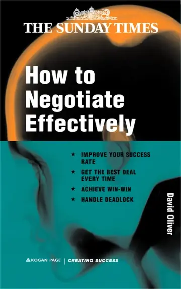 Cover of How to Negotiate Effectively