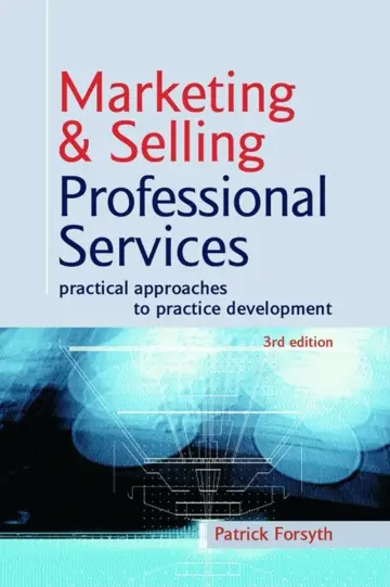 Cover of Marketing and Selling Professional Services