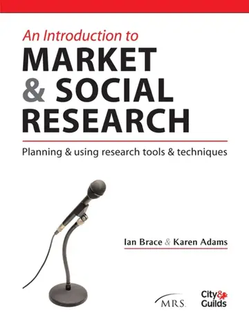 Cover of An Introduction to Market and Social Research