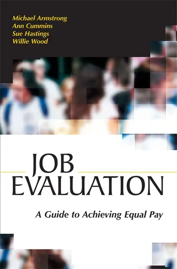 Cover of Job Evaluation Handbook
