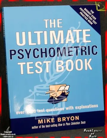 Cover of Ultimate Psychometric Test Book
