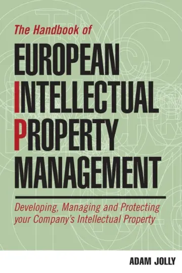 Cover of The Handbook of European Intellectual Property Management