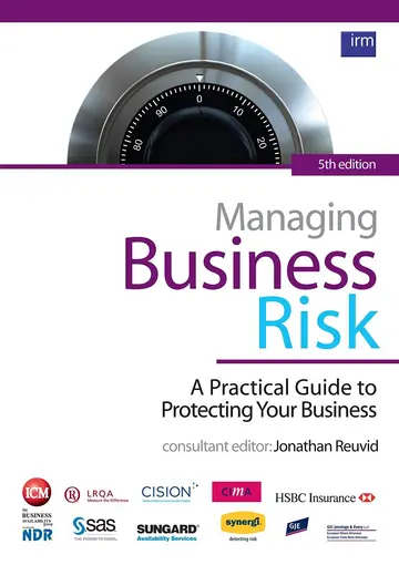 Cover of Managing Business Risk