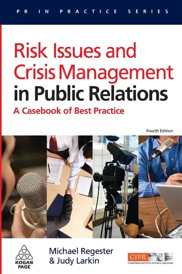 Cover of Risk Issues and Crisis Management in Public Relations