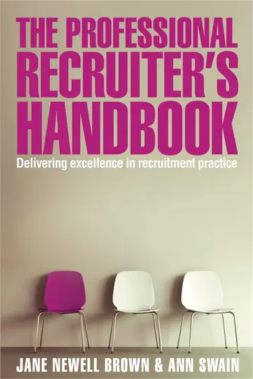 Cover of The Professional Recruiter's Handbook