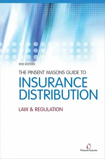 Cover of Pinsent Mason Guide to Insurance Distribution