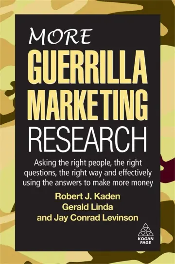 Cover of More Guerrilla Marketing Research