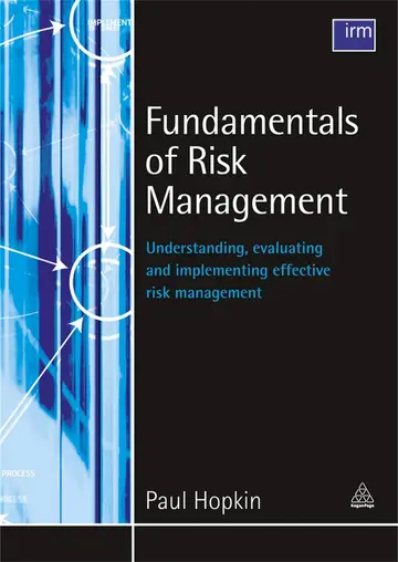 Cover of Fundamentals of Risk Management