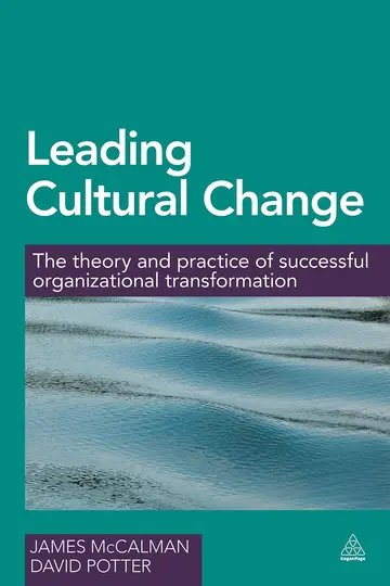 Cover of Leading Cultural Change