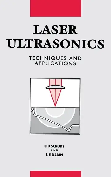 Cover of Laser Ultrasonics Techniques and Applications