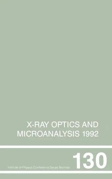 Cover of X-Ray Optics and Microanalysis 1992