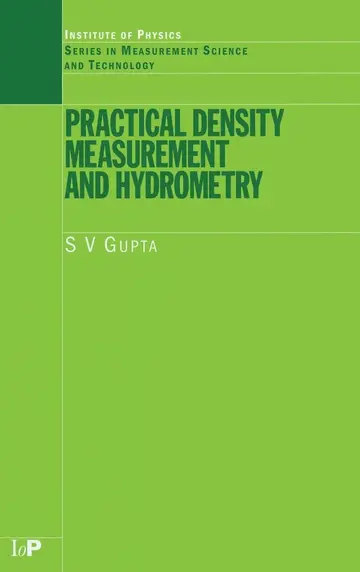 Cover of Practical Density Measurement and Hydrometry