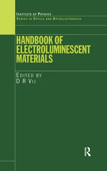 Cover of Handbook of Electroluminescent Materials