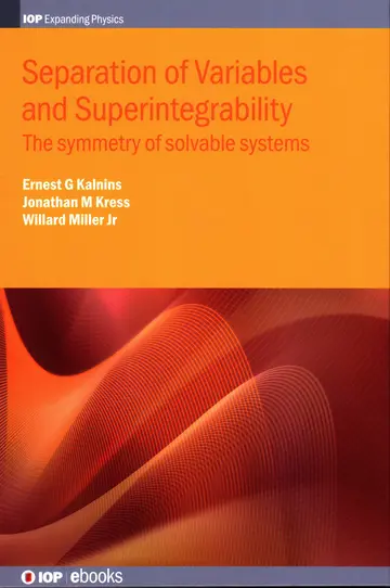 Cover of Separation of Variables and Superintegrability