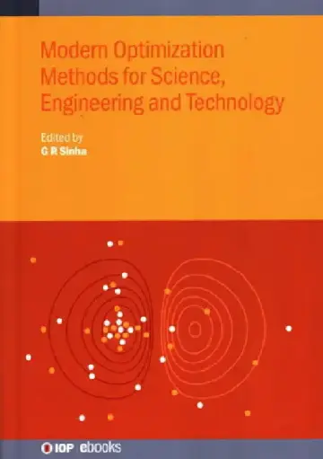 Cover of Modern Optimization Methods for Science, Engineering and Technology