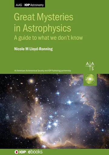 Cover of Great Mysteries in Astrophysics