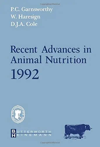 Cover of Recent Advances in Animal Nutrition