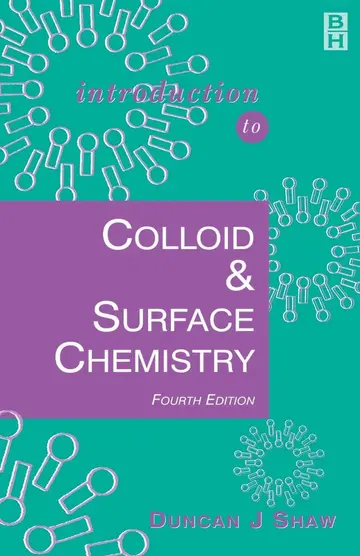 Cover of Introduction to Colloid and Surface Chemistry